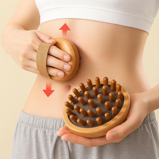 Wooden Body Massage Brush