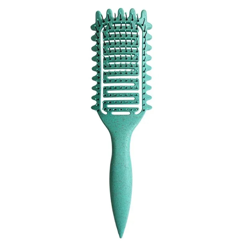 Brosse Démêlante Cheveux Bouclés – Définition des Boucles, Design Aéré, Cheveux Mouillés ou Secs