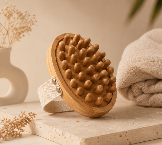 Wooden Body Massage Brush