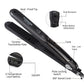 Professional Ceramic Steam Hair Straightener – 450°F Fast Heating, Moisturizing Steam Technology & Argan Oil Infusion