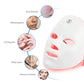 Rechargeable LED Facial Mask – 7-Color Photon Light Therapy, Anti-Aging, Skin Rejuvenation & Home Skincare Device