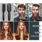 Electric Beard Straightening Brush – Anti-Scald Heated Comb with Ceramic Technology for Easy Styling