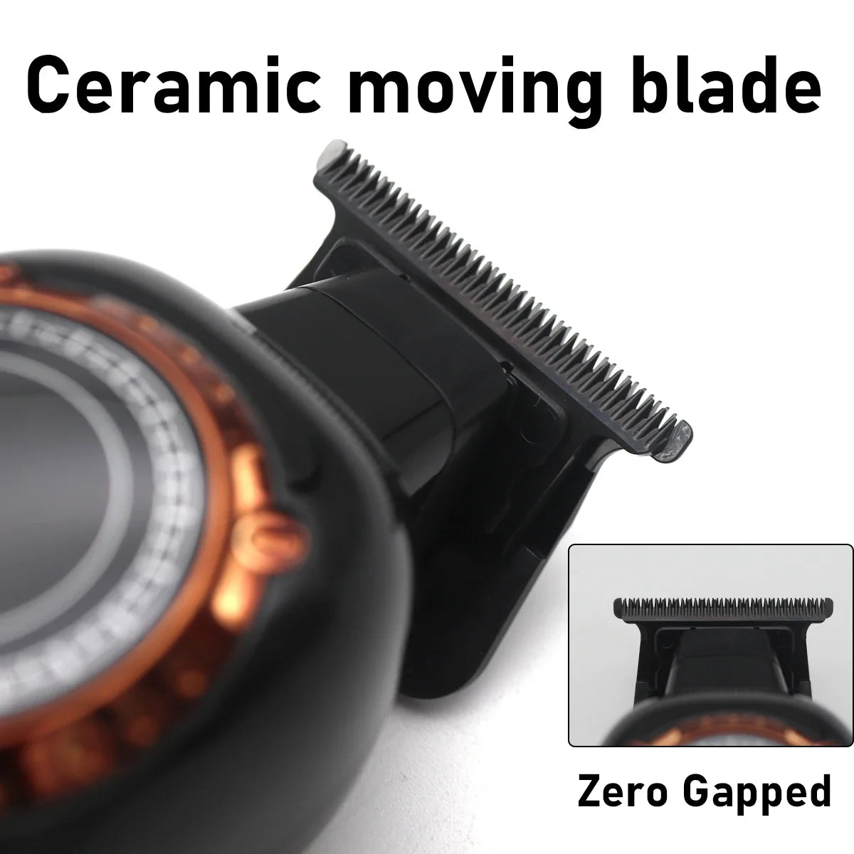 Kemei KM-999 Tondeuse Cheveux Homme – Professionnelle, Lame T DLC, Zéro Gap, USB, Écran LED