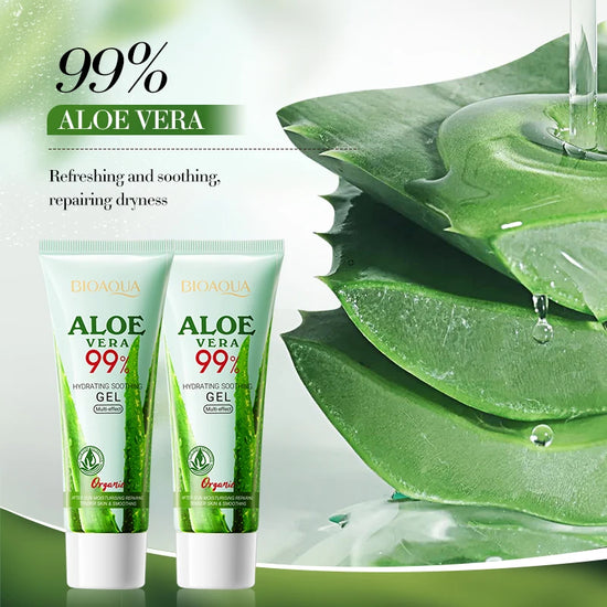 BIOAQUA Soothing Aloe Vera Gel – Hydrating & Refreshing Face & Body Care