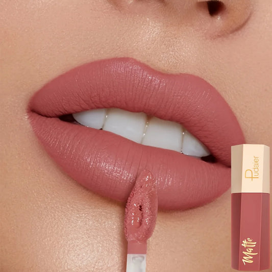 Rouge à Lèvres Liquide Mat Velours – Longue Tenue, Waterproof & Confort Léger