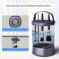 Automatic Electric Makeup Brush Cleaner Rechargeable 3 In 1 Type C-Charging Cosmetic Brush Washing Drying Washing Tools Machine