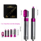 5-in-1 Electric Hot Air Styler – Hair Dryer Brush, Straightener, Automatic Curler & Multifunctional Styling Tool