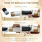 5-in-1 Electric Hot Air Styler – Hair Dryer Brush, Straightener, Automatic Curler & Multifunctional Styling Tool