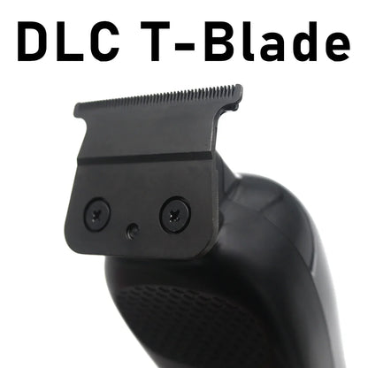 Kemei KM-999 Tondeuse Cheveux Homme – Professionnelle, Lame T DLC, Zéro Gap, USB, Écran LED
