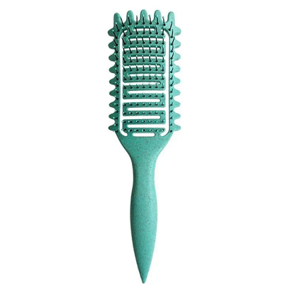 Brosse Démêlante Cheveux Bouclés – Définition des Boucles, Design Aéré, Cheveux Mouillés ou Secs