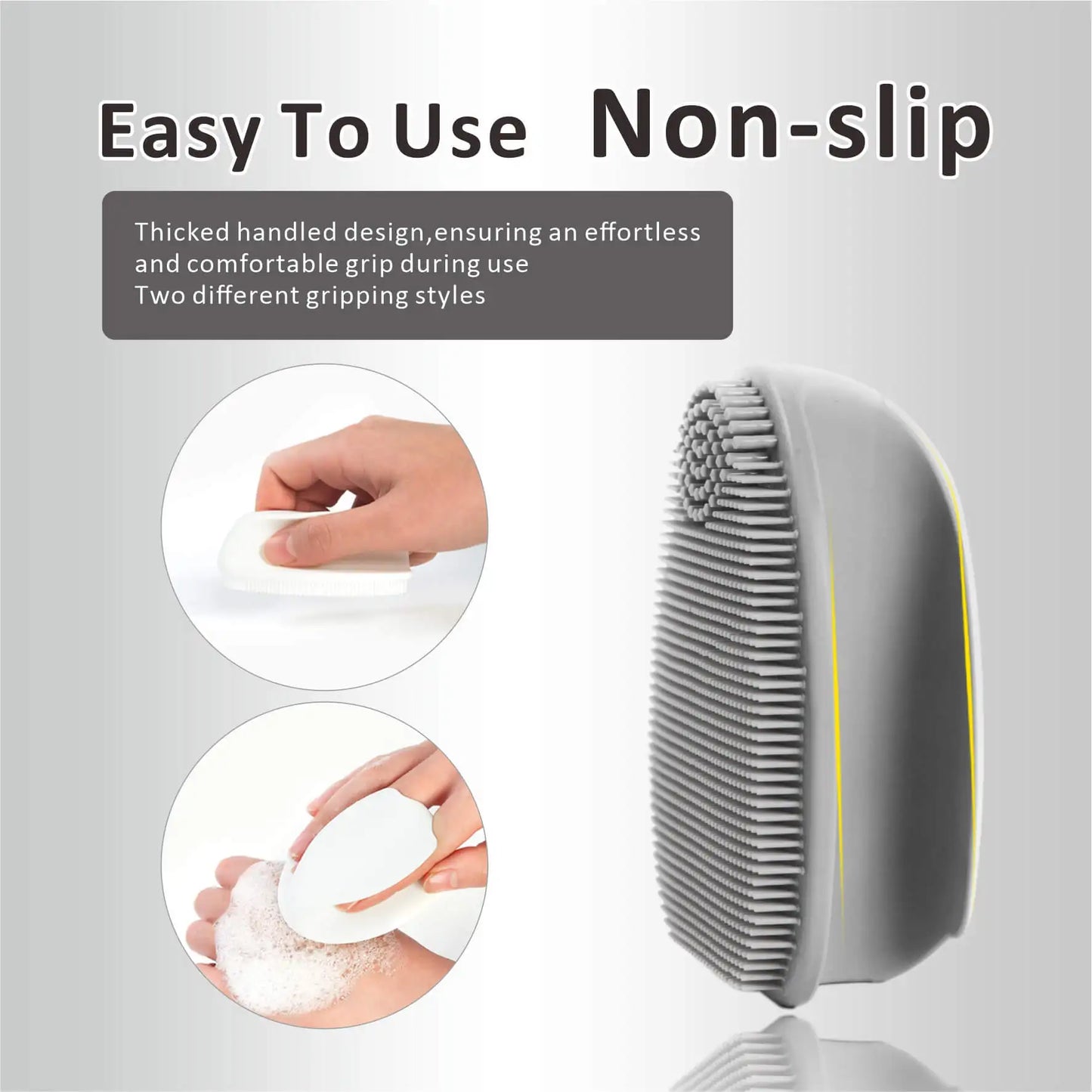 Brosse Nettoyante Visage en Silicone – Exfoliation Douce & Nettoyage Quotidien