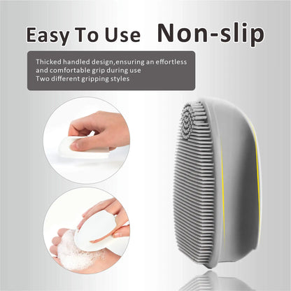 Brosse Nettoyante Visage en Silicone – Exfoliation Douce & Nettoyage Quotidien