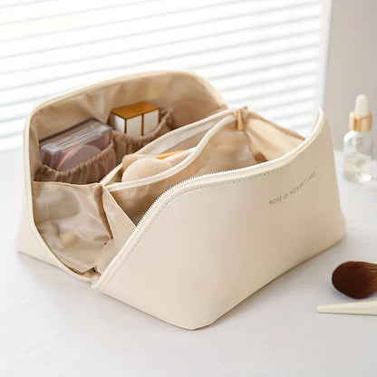 Trousse de Maquillage Femme – Organisateur Cosmétique de Voyage, Fermeture Zip