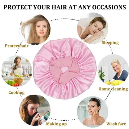 Bandeau Boucleur Sans Chaleur – Curlers Souples, Bonnet de Nuit, Boucles Naturelles Sans Fer