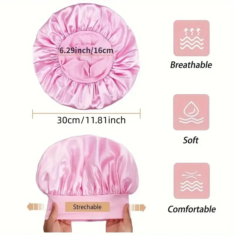 Bandeau Boucleur Sans Chaleur – Curlers Souples, Bonnet de Nuit, Boucles Naturelles Sans Fer