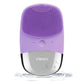 Facial Electric Silicone Cleansing Brush, Ultrasonic Vibration Massage Deep Cleansing Device, USB Rechargeable