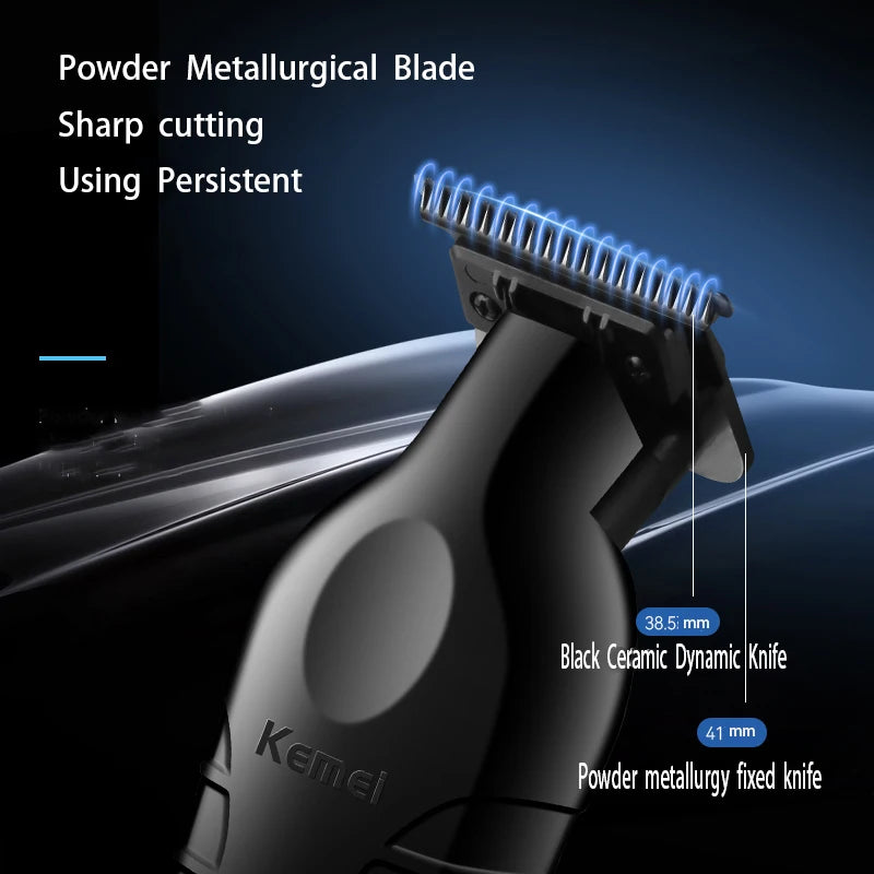 Kemei Tondeuse Cheveux Homme Professionnelle – KM-2296 / KM-2299 / KM-1102, Machine de Coupe Électrique
