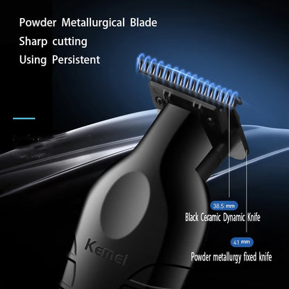 Kemei Tondeuse Cheveux Homme Professionnelle – KM-2296 / KM-2299 / KM-1102, Machine de Coupe Électrique