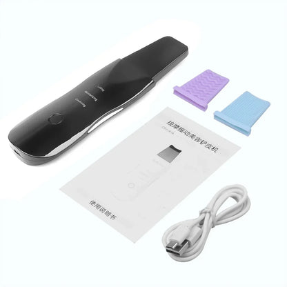 Spatule Ultrasonique Nettoyante Visage – Peeling, Nettoyage Profond, Anti-Points Noirs et Massage Facial