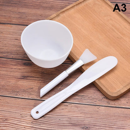 Spa Mask Mixing Bowl Kit – Facial Mask Application Set with Brush & Spatula