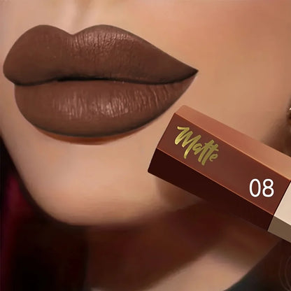 Rouge à Lèvres Liquide Mat Velours – Longue Tenue, Waterproof & Confort Léger