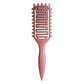 Curly Hair Detangling & Styling Brush – 3-in-1 Curl Definition, Vented Design for Wet & Dry Hair