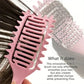 Curly Hair Detangling & Styling Brush – 3-in-1 Curl Definition, Vented Design for Wet & Dry Hair