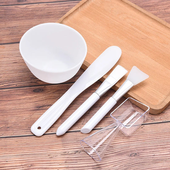Spa Mask Mixing Bowl Kit – Facial Mask Application Set with Brush & Spatula