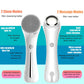 Rechargeable Sonic Facial Cleansing Brush – IPX7 Waterproof with 5 Interchangeable Brush Heads