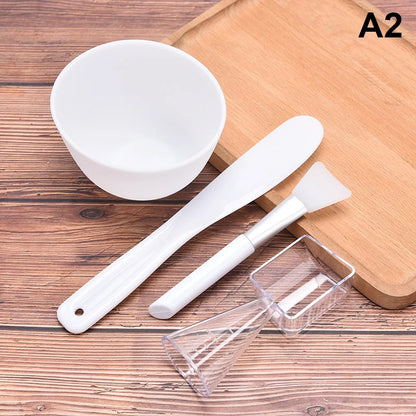 Spa Mask Mixing Bowl Kit – Facial Mask Application Set with Brush & Spatula