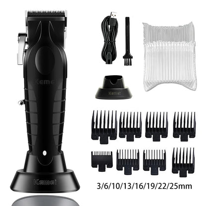 Kemei Tondeuse Cheveux Homme Professionnelle – KM-2296 / KM-2299 / KM-1102, Machine de Coupe Électrique