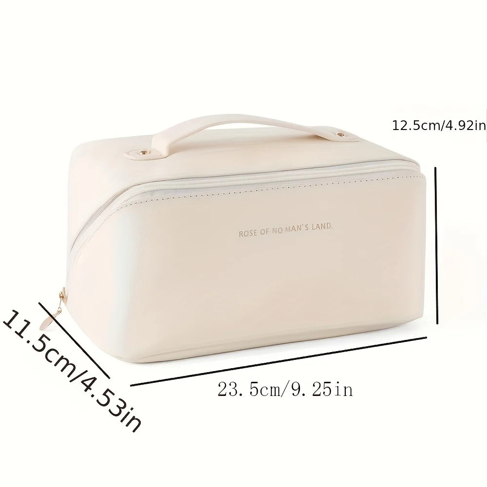 Trousse de Maquillage Femme – Organisateur Cosmétique de Voyage, Fermeture Zip