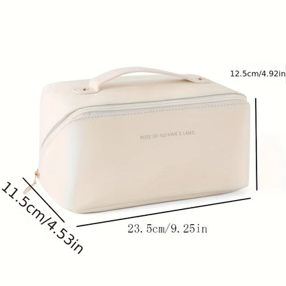 Trousse de Maquillage Femme – Organisateur Cosmétique de Voyage, Fermeture Zip