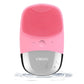 Facial Electric Silicone Cleansing Brush, Ultrasonic Vibration Massage Deep Cleansing Device, USB Rechargeable