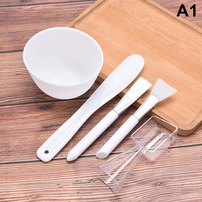 Spa Mask Mixing Bowl Kit – Facial Mask Application Set with Brush & Spatula