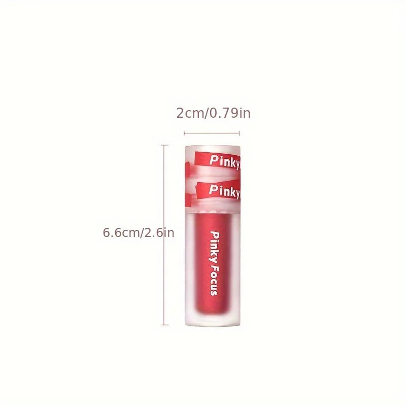 Gloss à Lèvres Mat Effet Velours – Sans Transfert, Résistant à l’Eau et à la Transpiration, Tenue Longue Durée