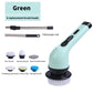 9-in-1 Electric Cleaning Brush – Cordless Rotating Scrubber for Kitchen, Bathroom & Home Cleaning