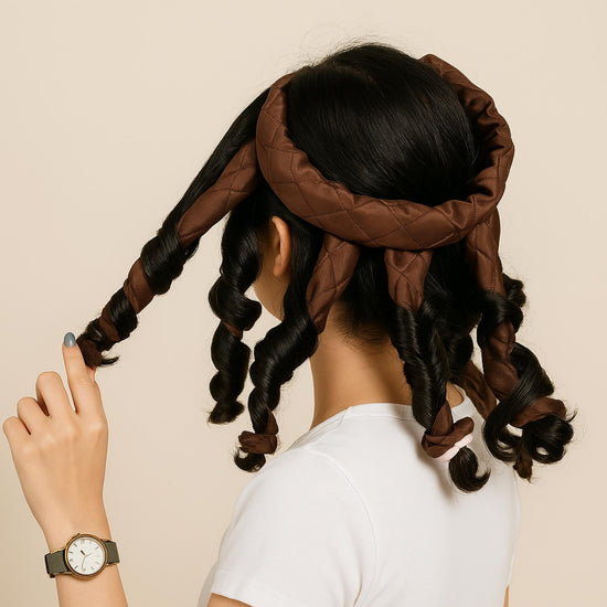 Heatless Curling Headband – Create Natural Curls Without Heat